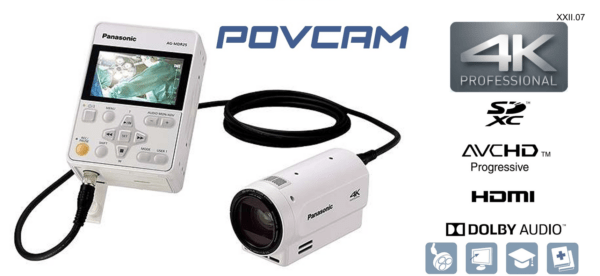 Panasonic POVCAM 4K E VIDEOREGISTRATORE PORTATILE